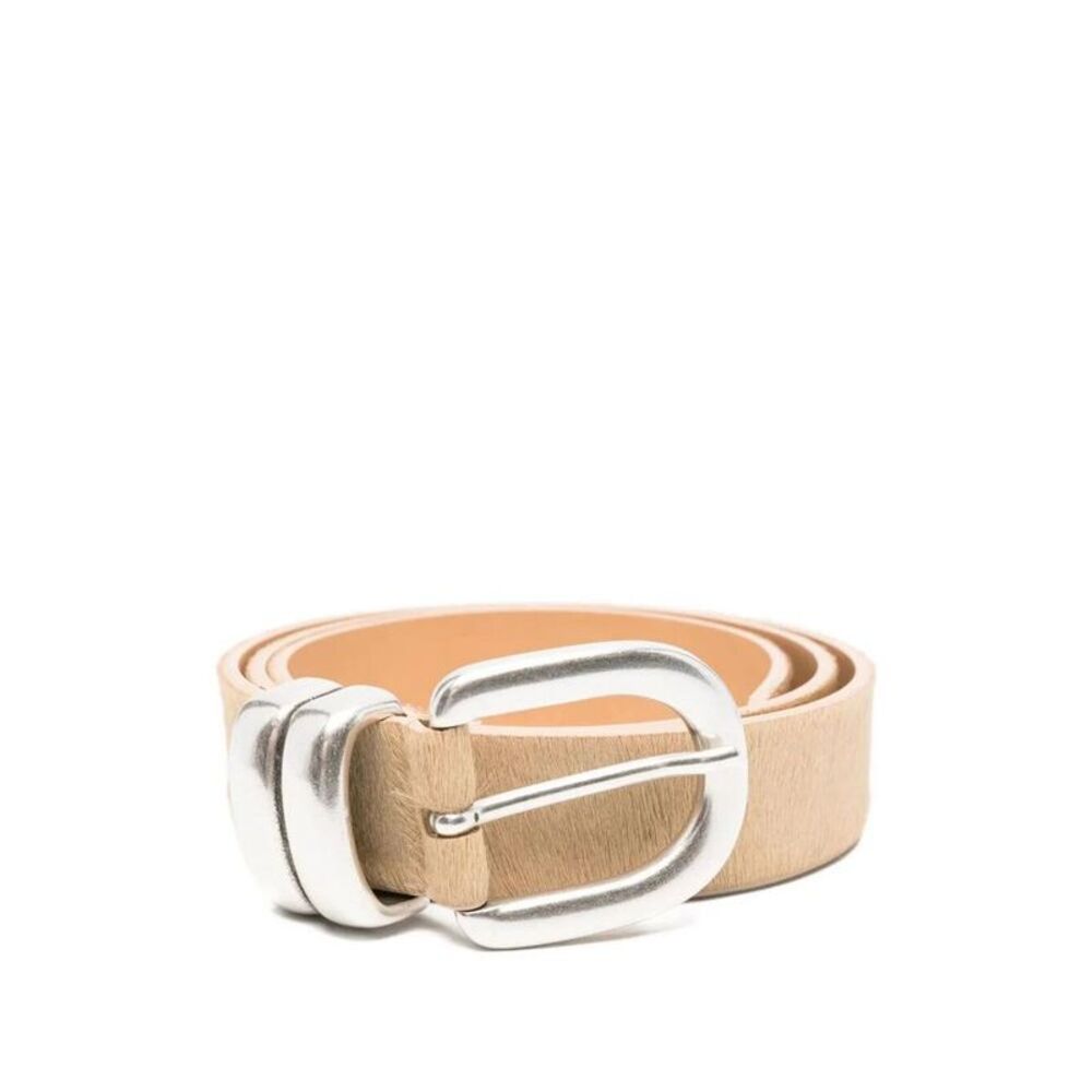BY MALENE BIRGER Women's Belt with Buckle Detail Women BROWN Belts